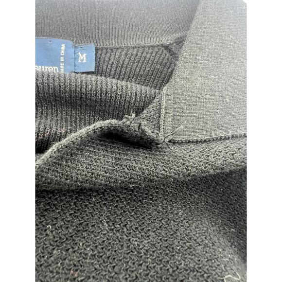 Ralph Lauren Shirt Womens Medium Short Sleeve Sweater Pullover Cotton Plain - Picture 7 of 7